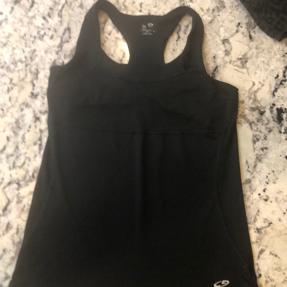 Tank with bra top
